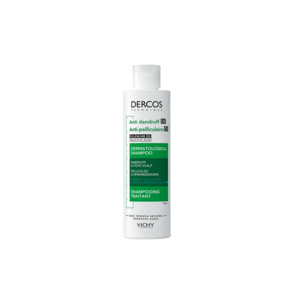 Dercos champu anticaspa-grasa 200 ml
