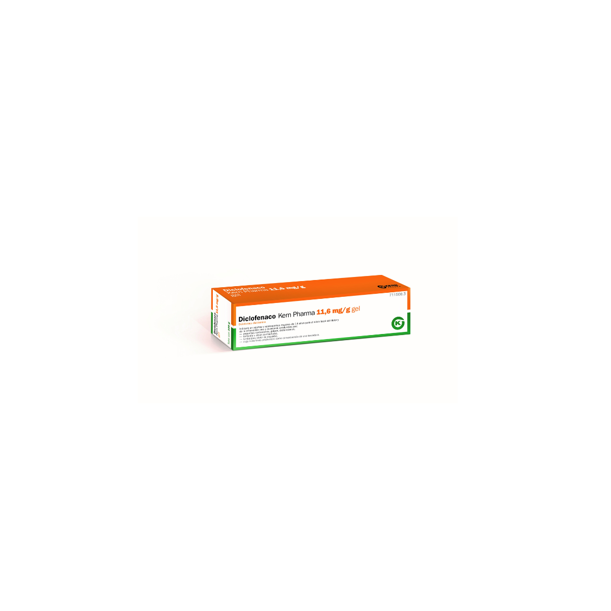 Diclofenaco Kern Pharma 11,6 Mg/G Gel
