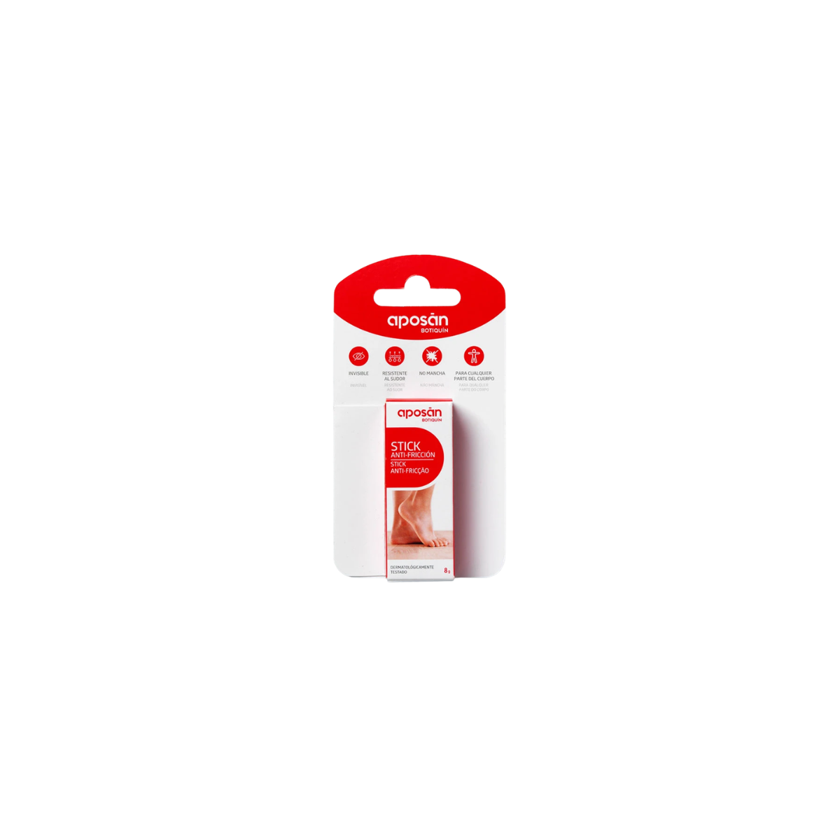 Aposan botiquiin stick anti-friccion 8g