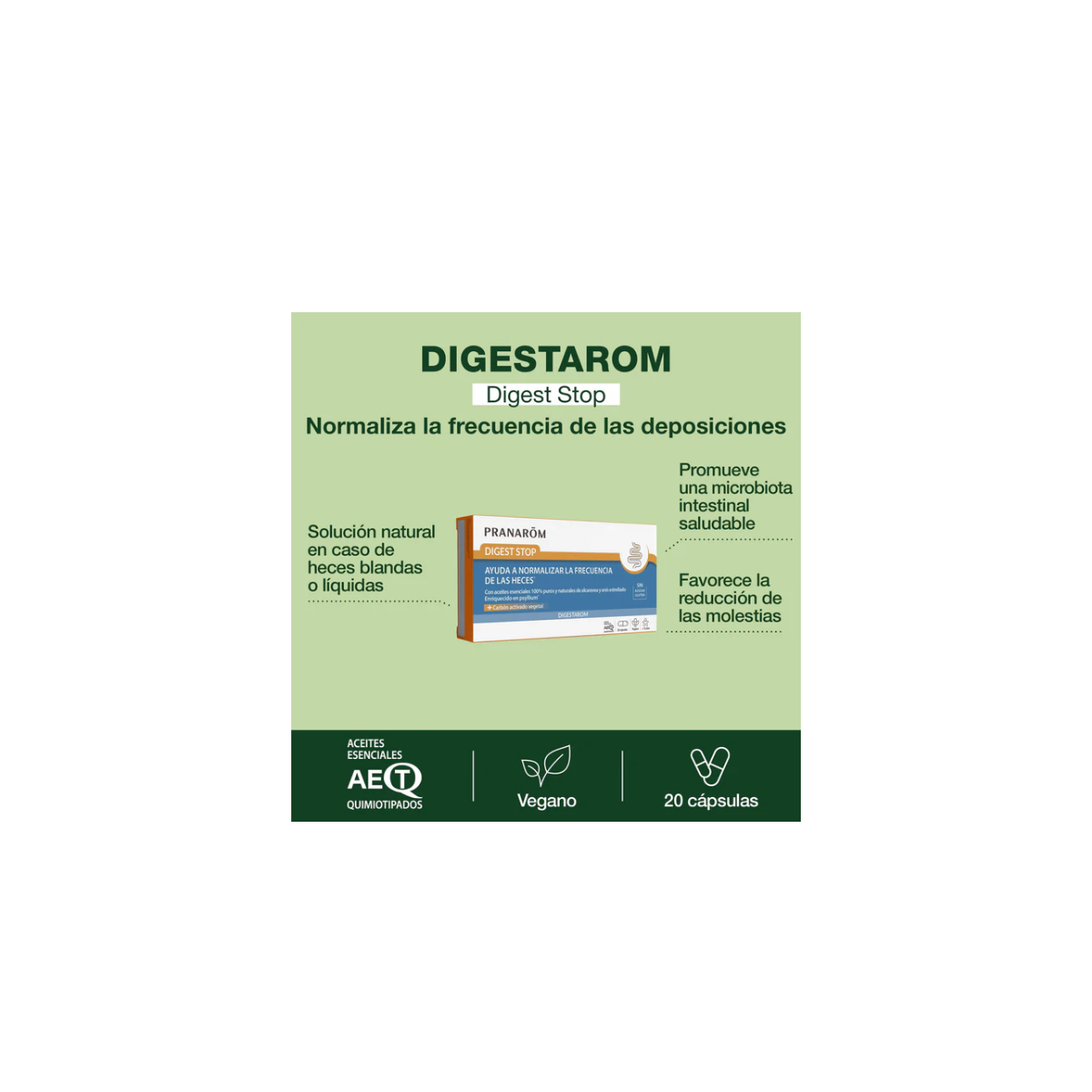 Pranarom digest stop ayuda al bienestar digestivo