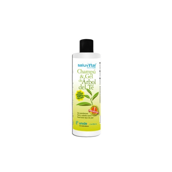 Saluvital Champu  Gel De Arbol Del Te 300 Ml