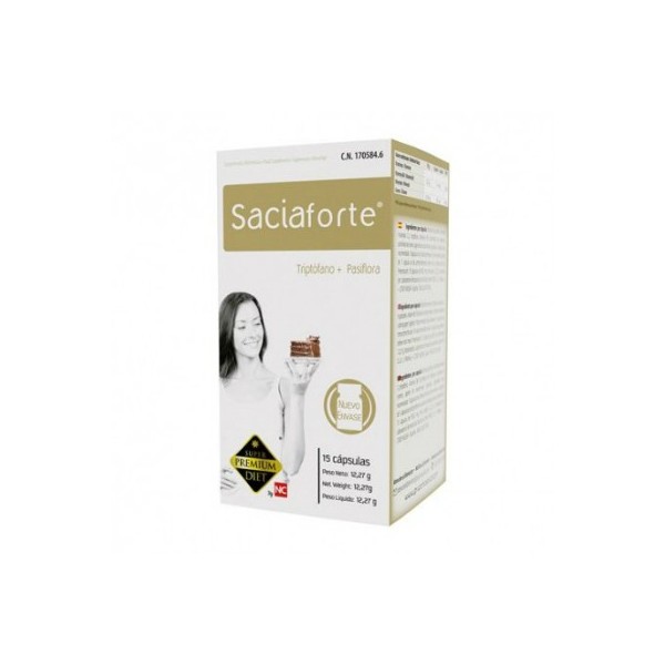 Saciaforte Super Premiun Diet 15 Cápsulas