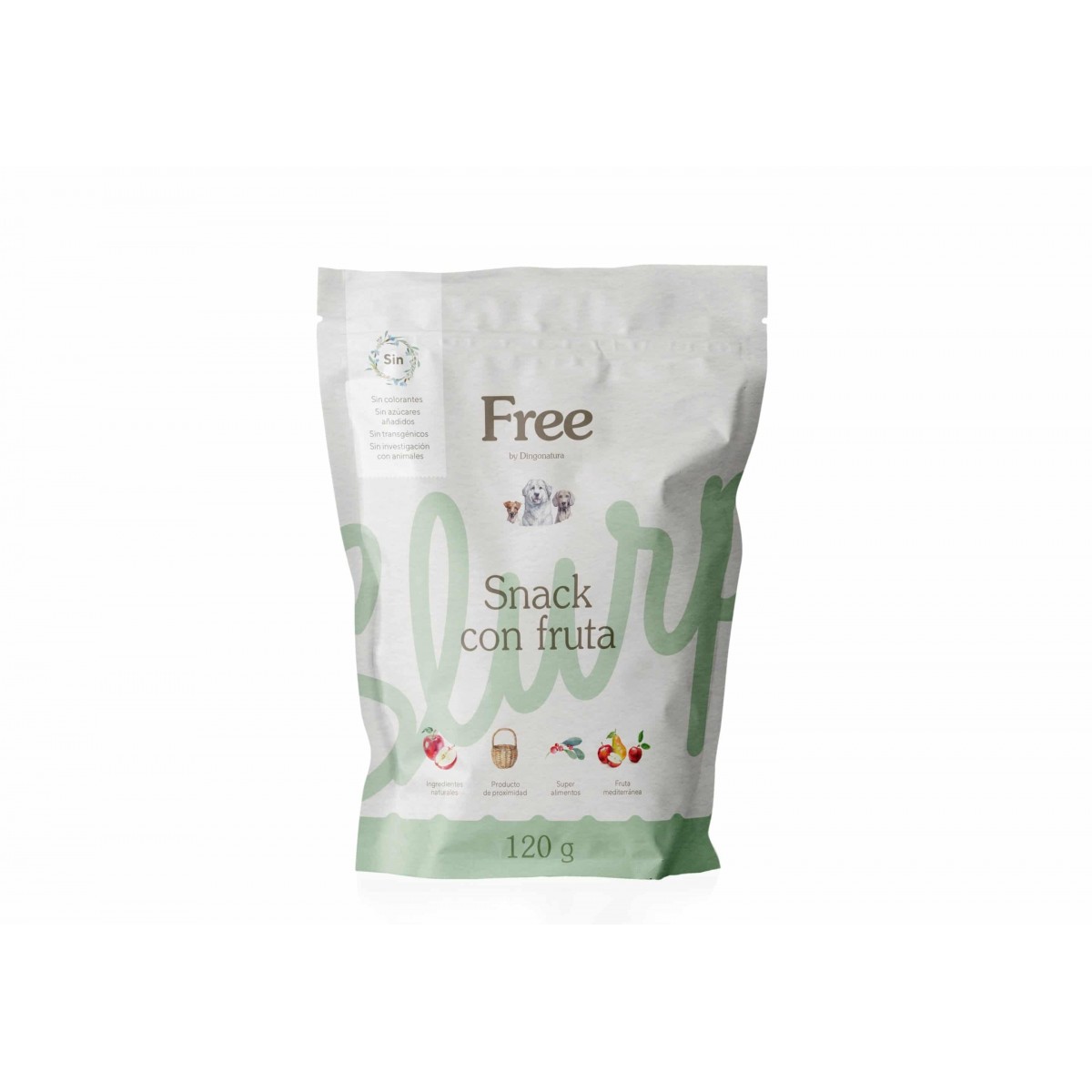 Dingonatura Free Snack Con Fruta 120G