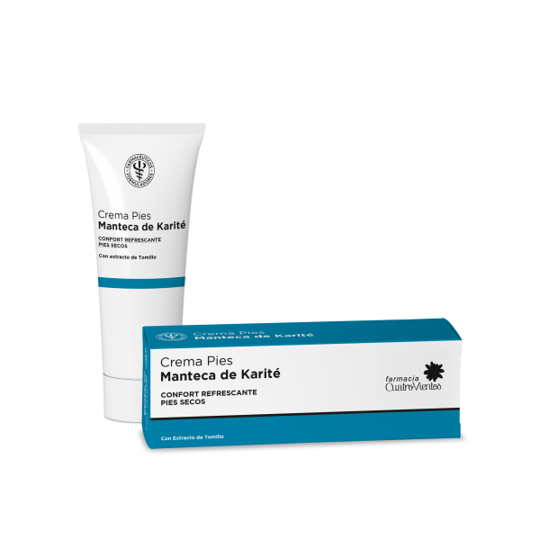 Crema Pies Manteca De Karite 100 Ml Cuatro Vientos