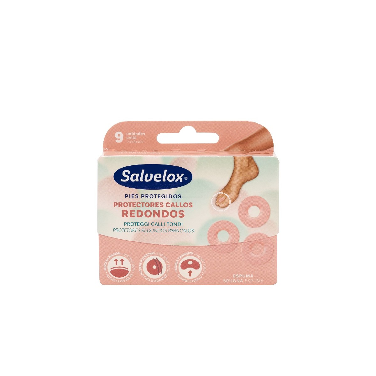 Parches Callos Salveped Redondo 9 U