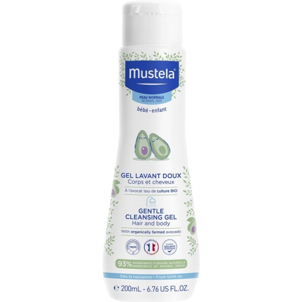 Mustela Bebe Gel Dermolimpiador 200 Ml