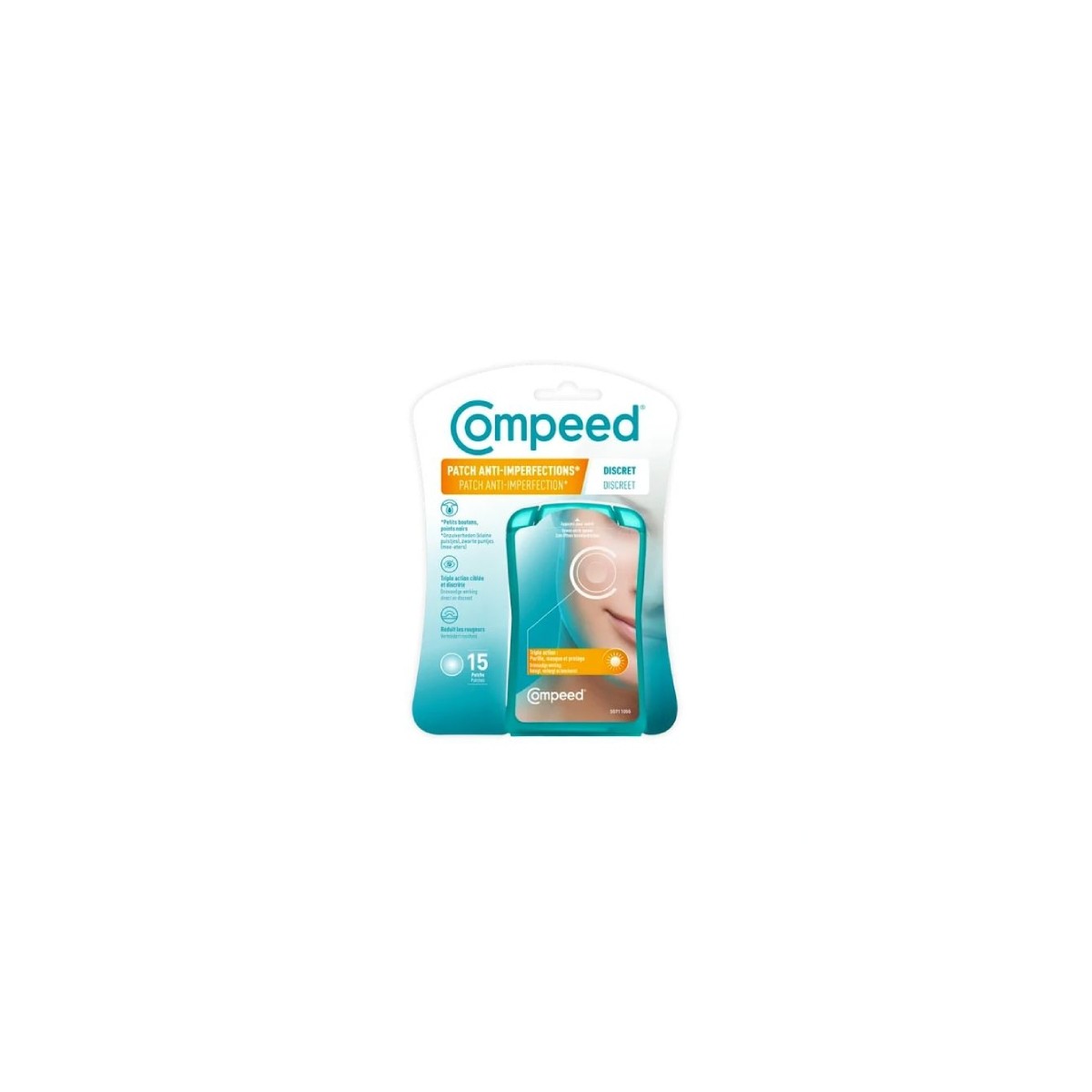 Compeed Parche Anti-Granos Discreto Triple...