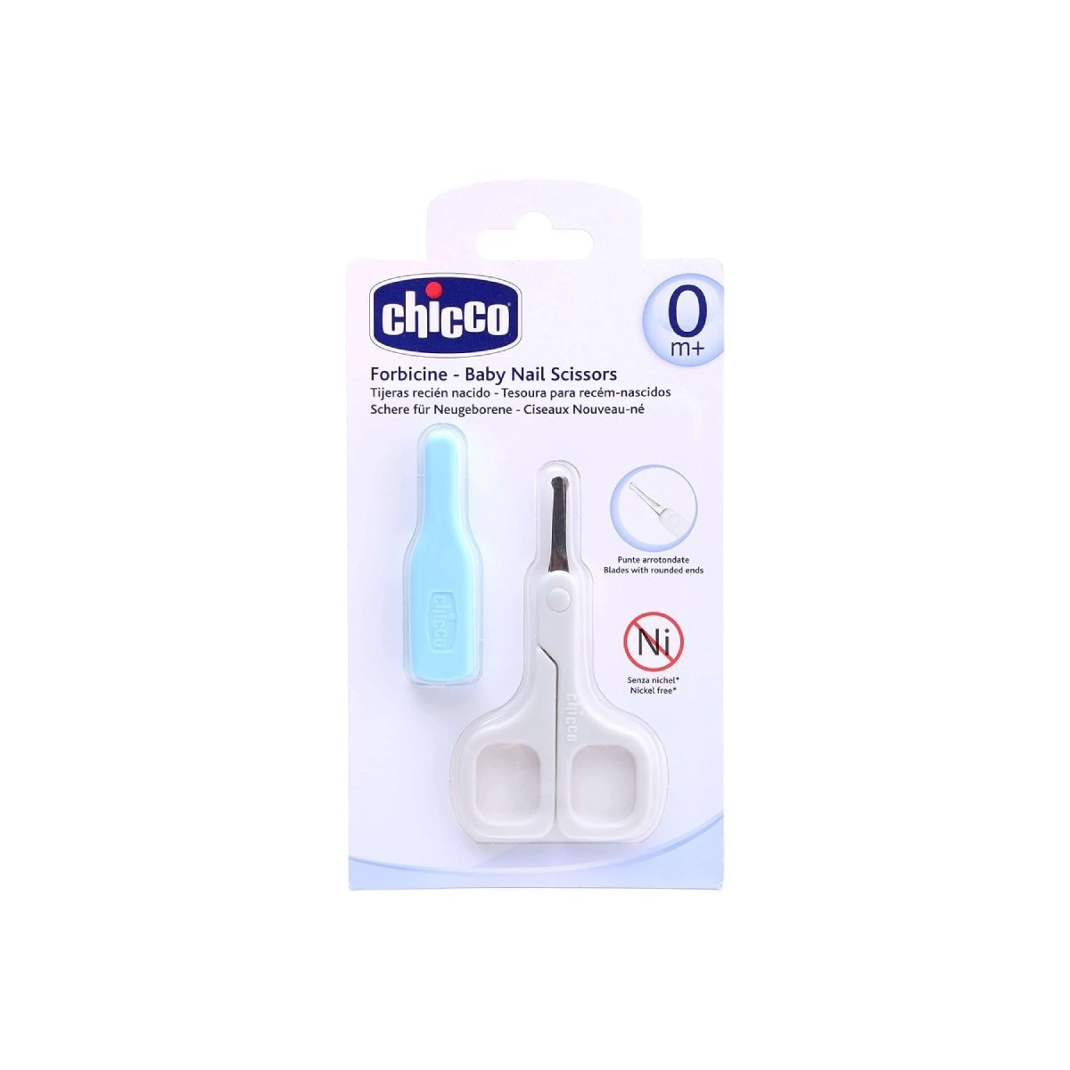 Tijeras Seguridad Uñas Chicco Recien Nacido